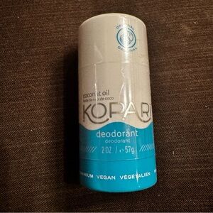Kopari Aluminum-Free Deodorant in Blue and White